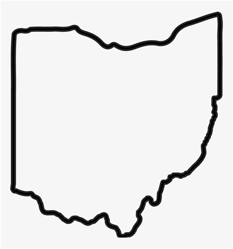 Printable Ohio Outline